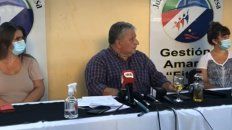 Amaro González. El presidente comunal dio una conferencia para desmentir los rumores sobre vacunación VIP. Amaro González. El presidente comunal dio una conferencia para desmentir los rumores sobre vacunación VIP.