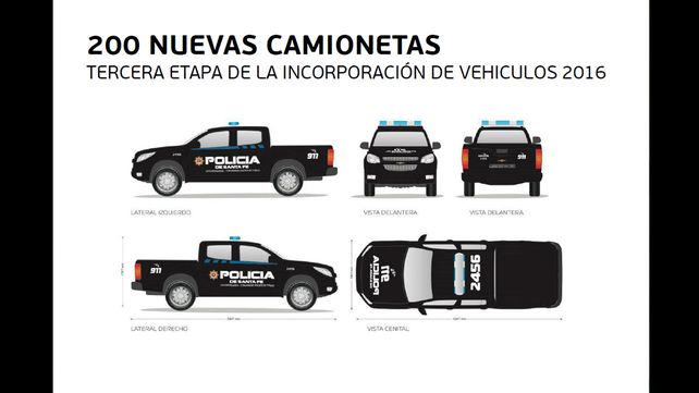 Cómo serán los nuevos patrulleros inteligentes de la Policía de Santa Fe Cómo serán los nuevos patrulleros inteligentes de la Policía de Santa Fe