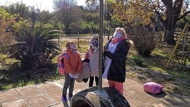 Las heladas se sienten con fuerza en las escuelas de campo