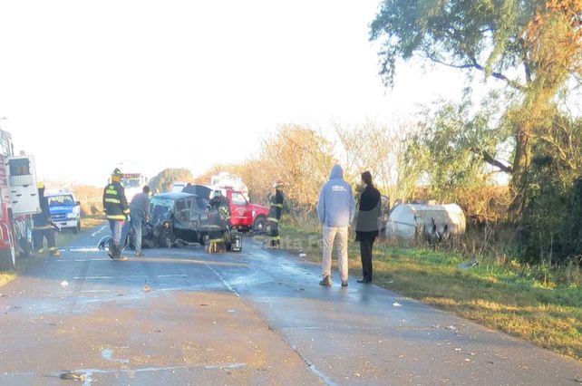 Inevitable. Los peritajes constataron que el conductor del auto no logró evitarlo.