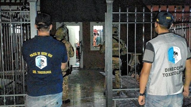 Narcomenudeo: allanamiento por venta de cocaína en Paraná