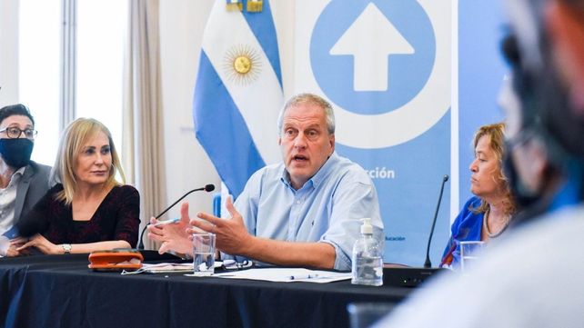 El ministro de Educación Jaime Perczyk.