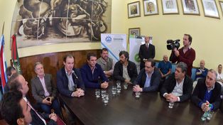 Bordet celebró volver a la Municipalidad de Concordia.&nbsp;