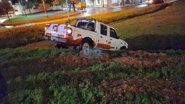 Por la lluvia, hubo camiones empantanados en la ruta 12