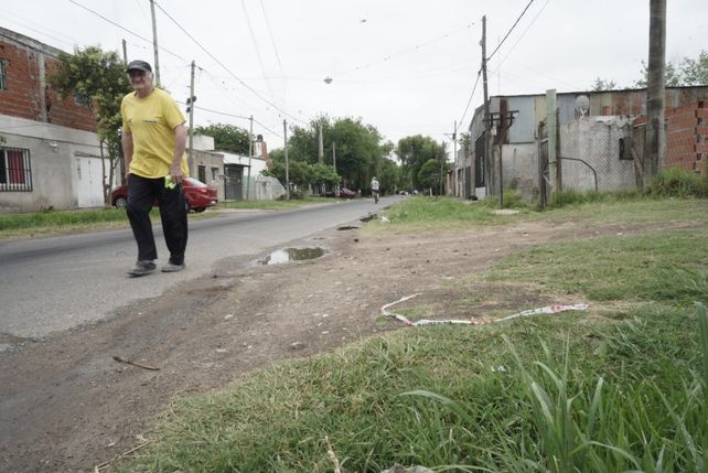 El ataque en Juan B. Justo al 8400 se produjo en la noche del domingo. Hoy reinaba tensa calma en el lugar.&nbsp;