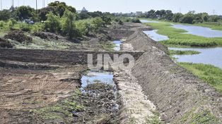 Convocan a una protesta para proteger la costa del riacho Santa Fe tras las obras clausuradas