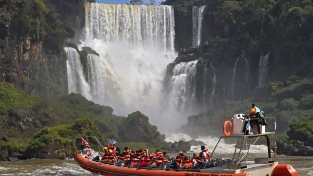 La postal habitual del parque nacional.