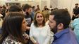 El FAP armó su campamento en el Mercado del Patio. Mónica Fein y Clara García, destacaron la unidad. El FAP armó su campamento en el Mercado del Patio. Mónica Fein y Clara García, destacaron la unidad.