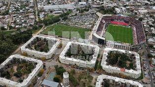 Un helicóptero refuerza el control policial en la ciudad de Santa Fe