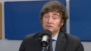 Javier Milei mano a mano con Alejandro Fantino