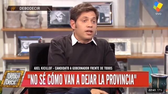 Kicillof: Hay gente vende droga porque se quedó sin laburo