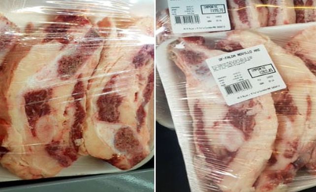 Grasa con carne.&nbsp; “No se le hace esto a la gente