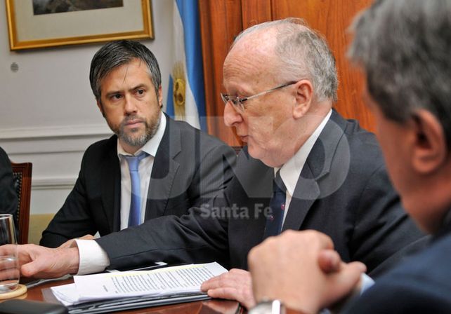 De Olazábal expuso ante la Legislatura los datos de su Informe de Gestión. Foto: Mauricio Centurión / Diario UNO Santa Fe