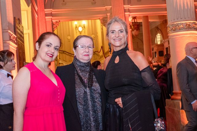 Tatiana Fesenko, Adriana Bonaudi y Claudia Sabattini