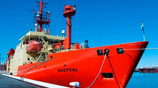 El Austral.Desde la &nbsp;nave harán mediciones de la profundidad del talud en la parte norte del margen continental argentino.