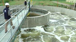 De Grandis destacó que con la planta de efluentes la calidad del agua tratada con la tecnología de ozono beneficiará la salud ambiental.