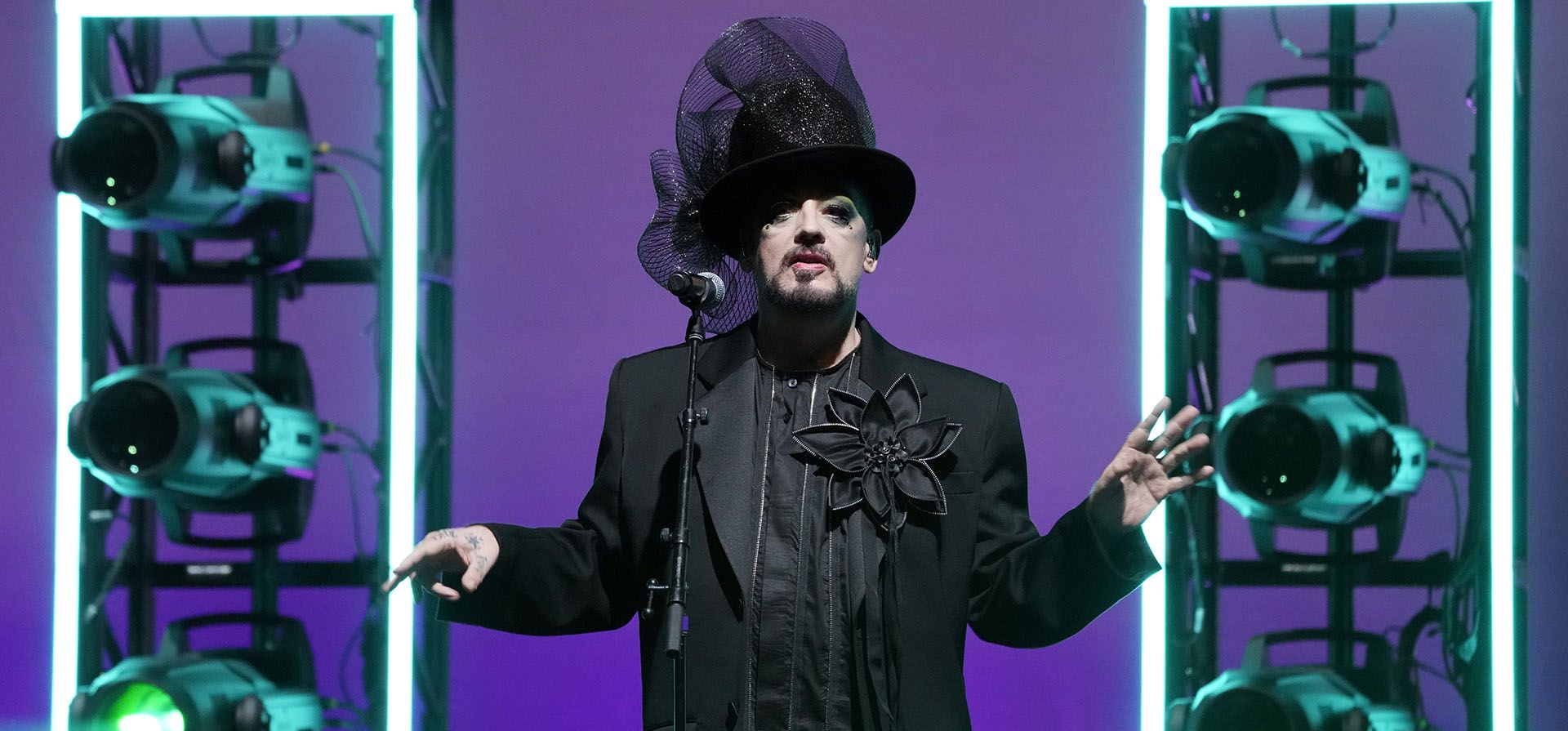 Boy George se presentó en el YouTube Theater el jueves 22 de agosto de 2024 en Inglewood, California (Foto AP/Chris Pizzello) Boy George se presentó en el YouTube Theater el jueves 22 de agosto de 2024 en Inglewood, California (Foto AP/Chris Pizzello)