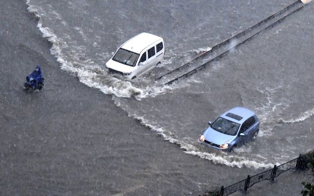 Impactantes imágenes de las inundaciones en China