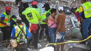 “Donde sepamos que hay gente viva, sigue la etapa de búsqueda y rescate, no vamos a descansar“, aseguró Delcy Rodríguez, presidenta de Venezuela&nbsp;