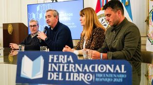 Autoridades locales y provinciales, y referentes de Fundación El Libro, presentaron la próxima edición de la Feria Internacional del Libro de Rosario
