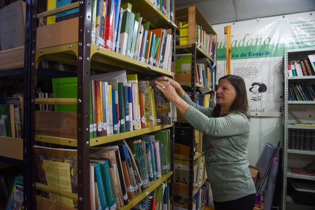 La biblioteca popular que nació de un proyecto escolar ambiental