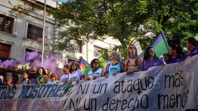 La tradicional movilización de mujeres