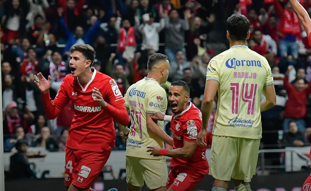 Toluca venció a América en la ida de la semifinal de la Liga de México