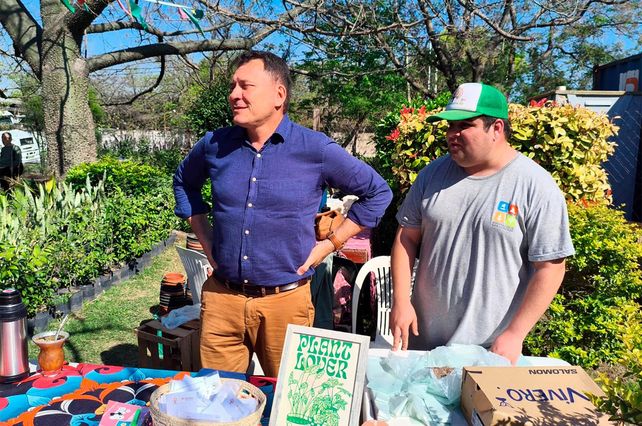 El vivero inclusivo de San Lorenzo celebró su Feria de Primavera