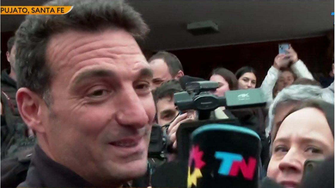 Scaloni habló tras llegar a su casa en Pujato: Perdimos porque ellos jugaron mejor