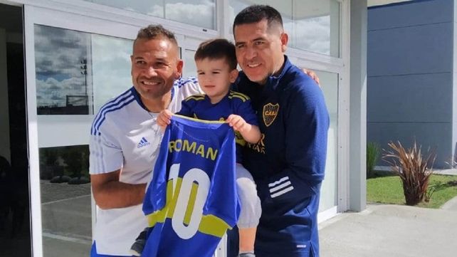 El gesto de Riquelme con el nene fanático de Boca