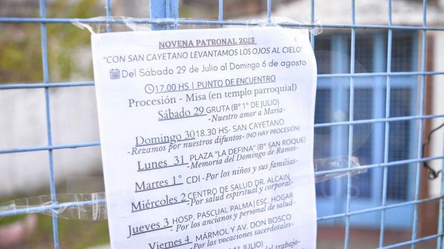 Barrio 1° de Julio: construyen un playón polideportivo e inaugurarán un mural