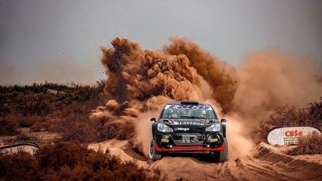 Toio Ballay se ubica tercero en la RC Maxi Rally al cabo del primer día de actividad.
