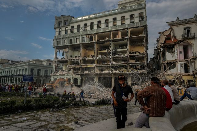 Ascendieron a 26 los muertos por la explosión en un hotel en La Habana
