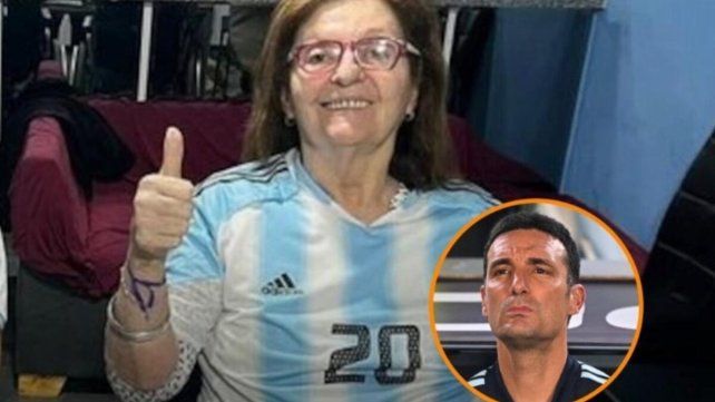 El homenaje que dispuso la AFA por la muerte de la madre de Scaloni