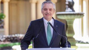El presidente Alberto Fernández.