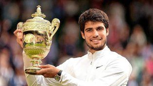 Carlos Alcaraz hizo historia en Wimbledon.