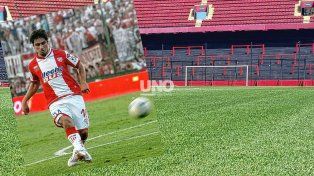 Paulo Rosales y un golazo que quedará grabado a fuego en los corazones tatengues.&nbsp;
