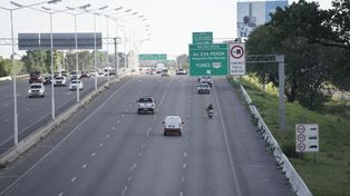 La avenida de Circunvalación está e la mira debido a la actual falta de mantenimiento por parte del gobierno de Javier Milei.