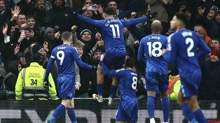 Leicester sorprendió a Tottenham por la fecha 23 de la Premier League