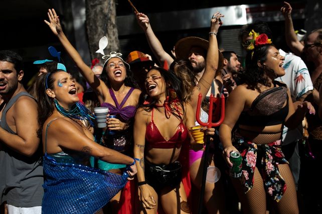 Volvió con todo el carnaval de Brasil tras dos años de pandemia