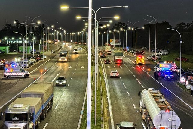 La primera etapa del tercer carril de la autopista que une Rosario con Santa Fe se inauguró en febrero pasado.