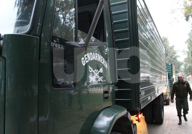 Llegaron los gendarmes a Santa Fe: Ojalá que de esta experiencia surja una dotación permanente