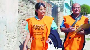 Continúa la intervención integral en barrio Yapeyú