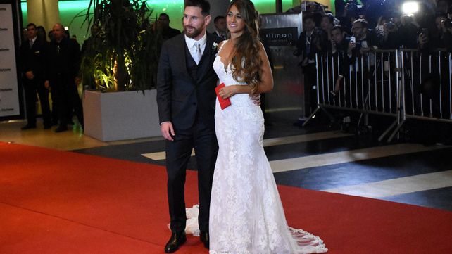 Messi y Antonela Roccuzzo ya son marido y mujer