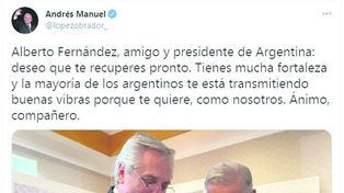 Jefes de Estado y líderes políticos se solidarizaron con la salud de Fernández