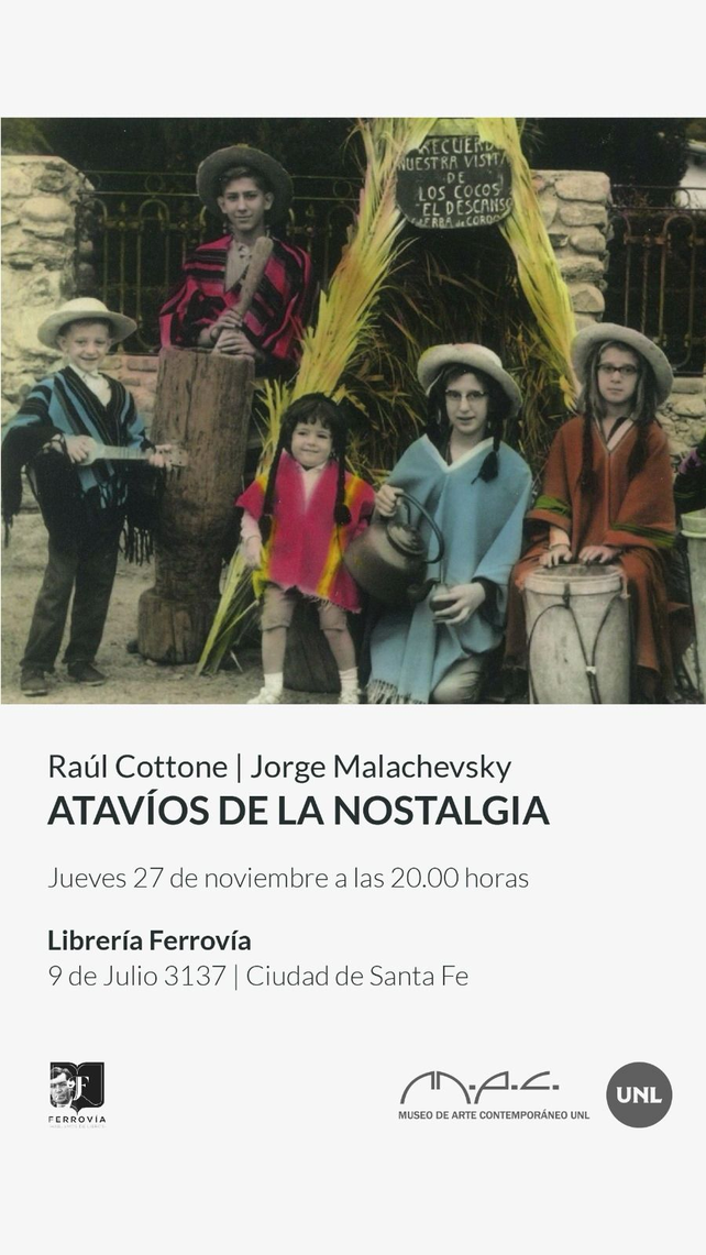 Presentan el libro Atavíos de la nostalgia