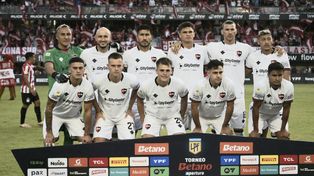Los once de arranque de Newells en La Plata.&nbsp;