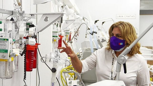 La ministra de Salud