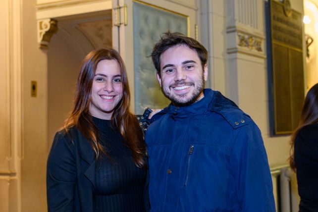 Rocío Tamoglia y Gianni Lagamma.