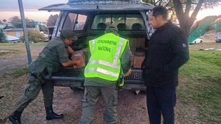 Victoria: iba con 25.000 cartuchos para escopeta sin papeles